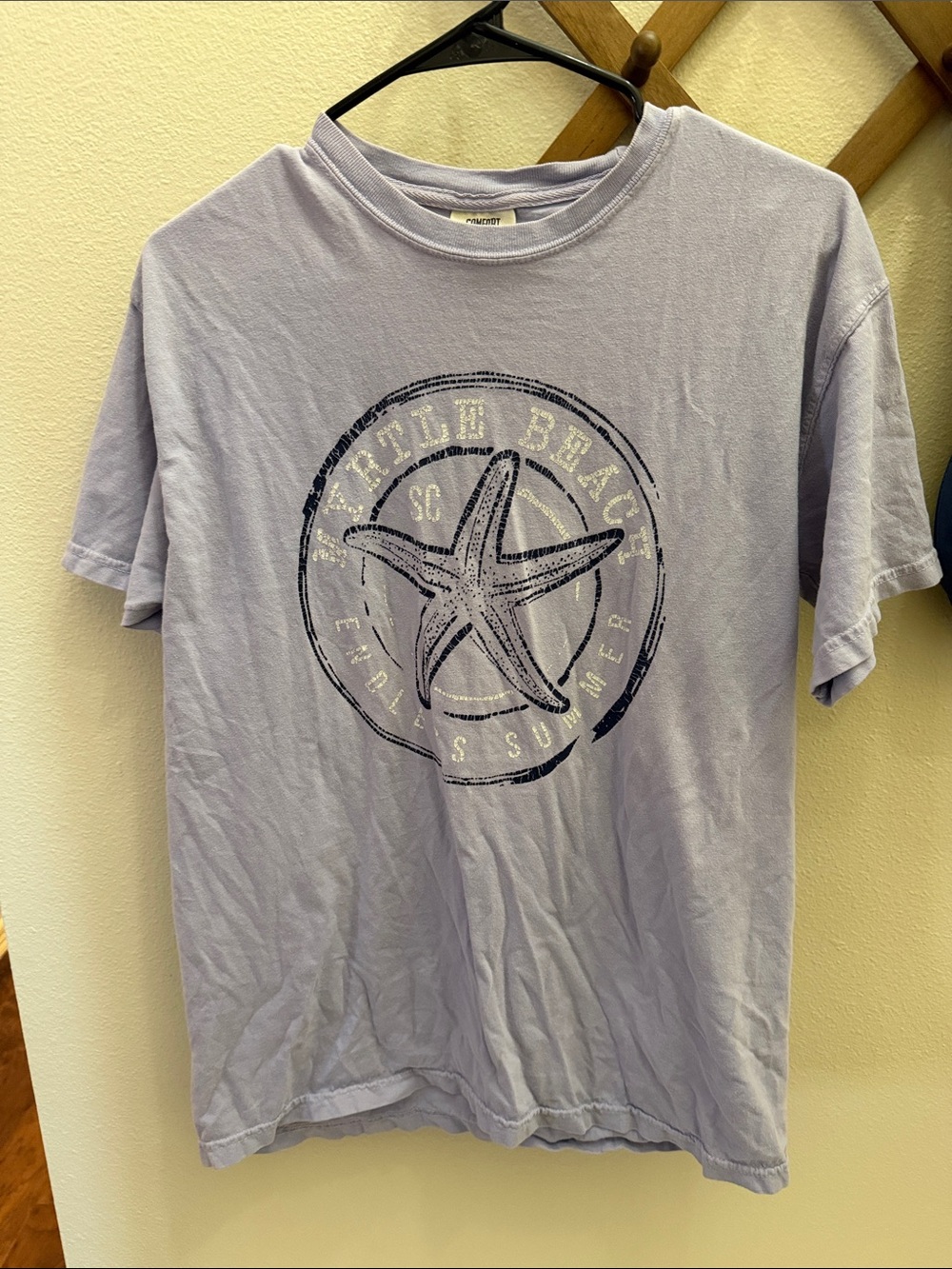 Light Purple Myrtle Beach Starfish Graphic Tee *Free with Purchase